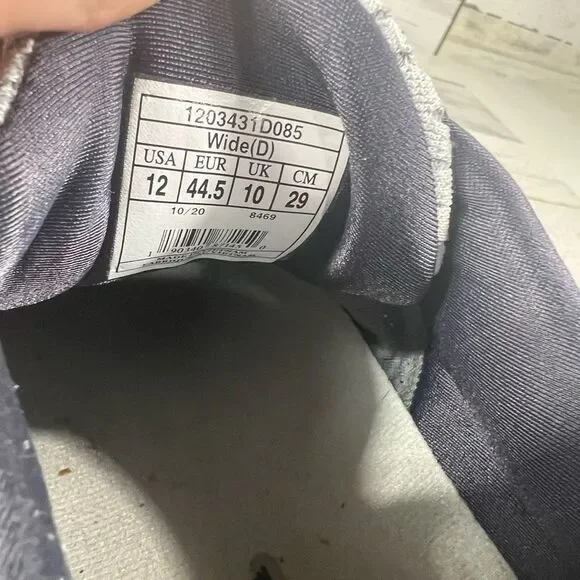 Brooks Womens Glycerin 19 Lace Up Running Athletic Sneakers Gray Size 12 - Picture 8 of 8